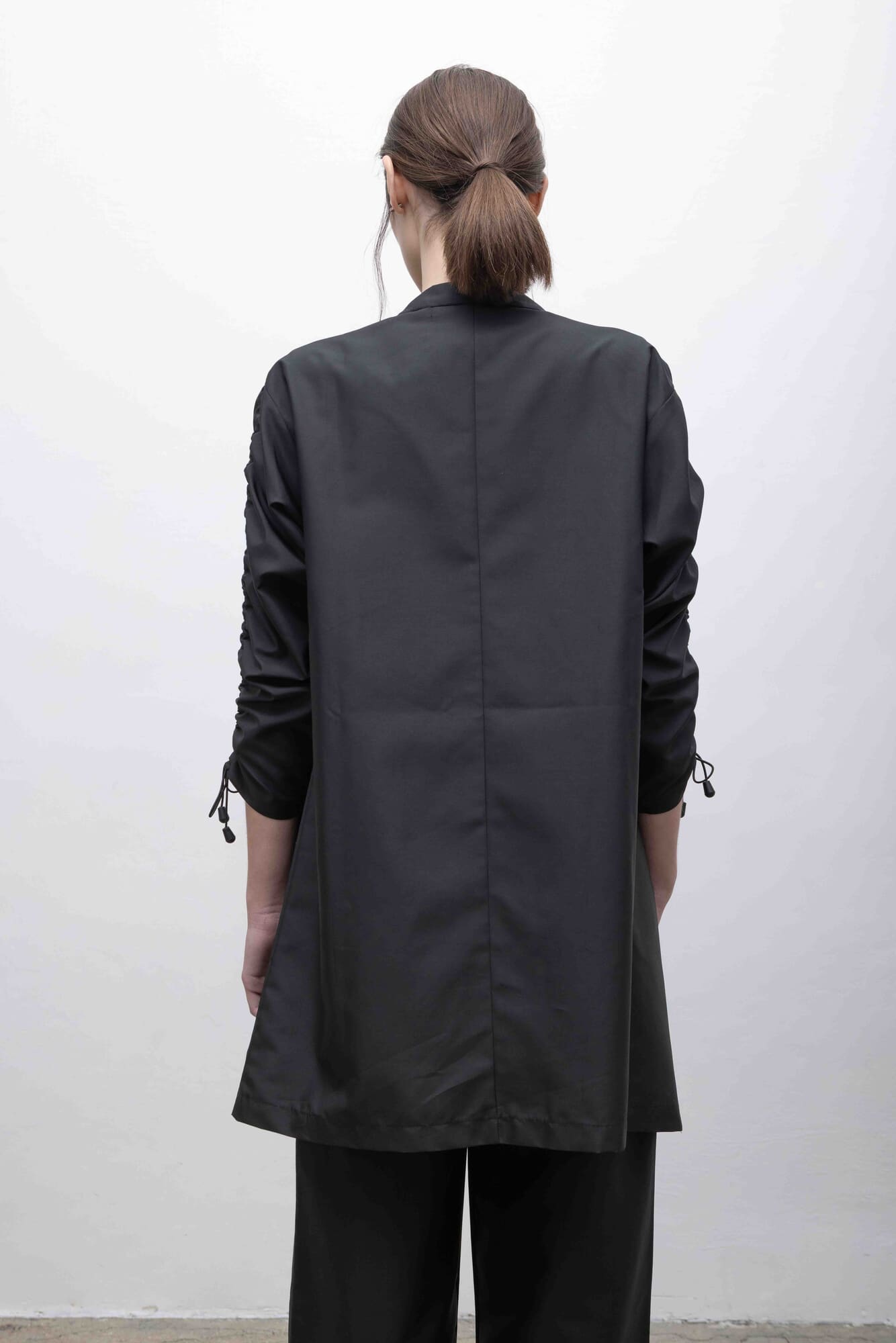 Vestido Tráquea Negro