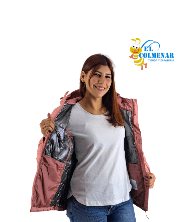 CAMPERA TASLON TECH SILVER SANTA BARBARA DAMA