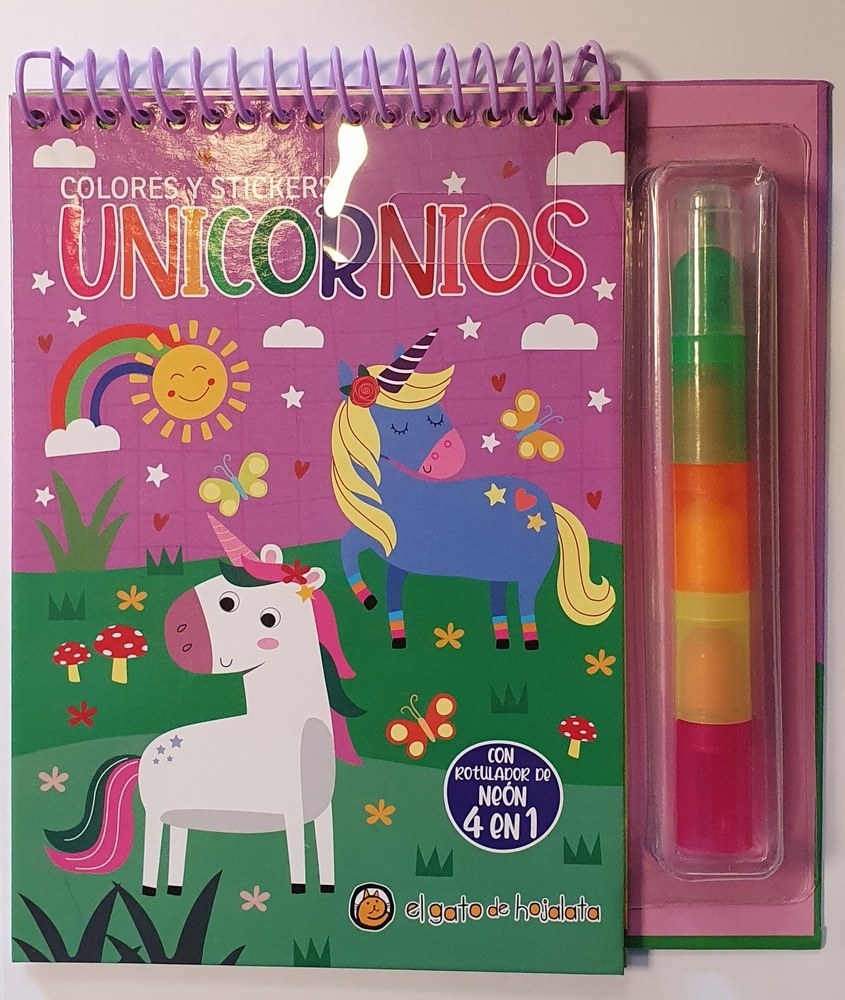 COLORES 4 EN 1. UNICORNIOS