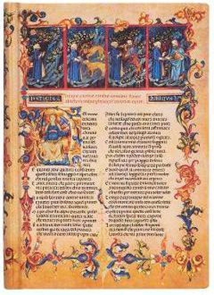 LIBRETA DIVINA COMEDIA. MIDI RENGLONES TAPA DURA