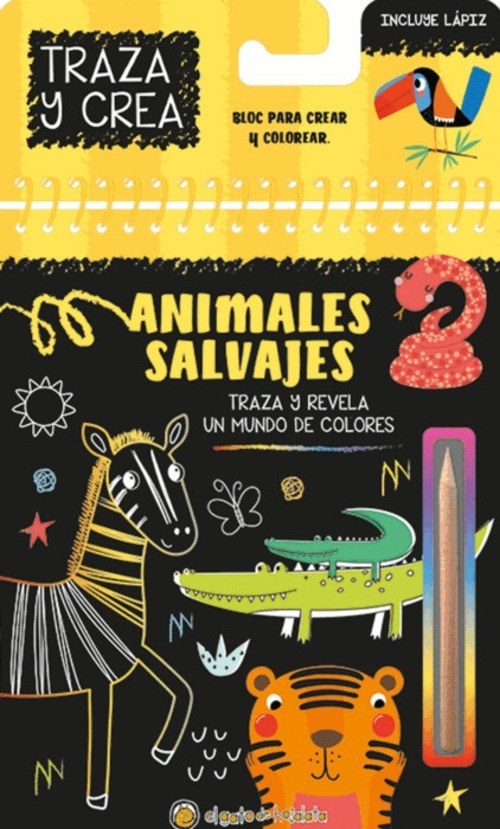 ANIMALES SALVAJES-TRAZA Y CREA