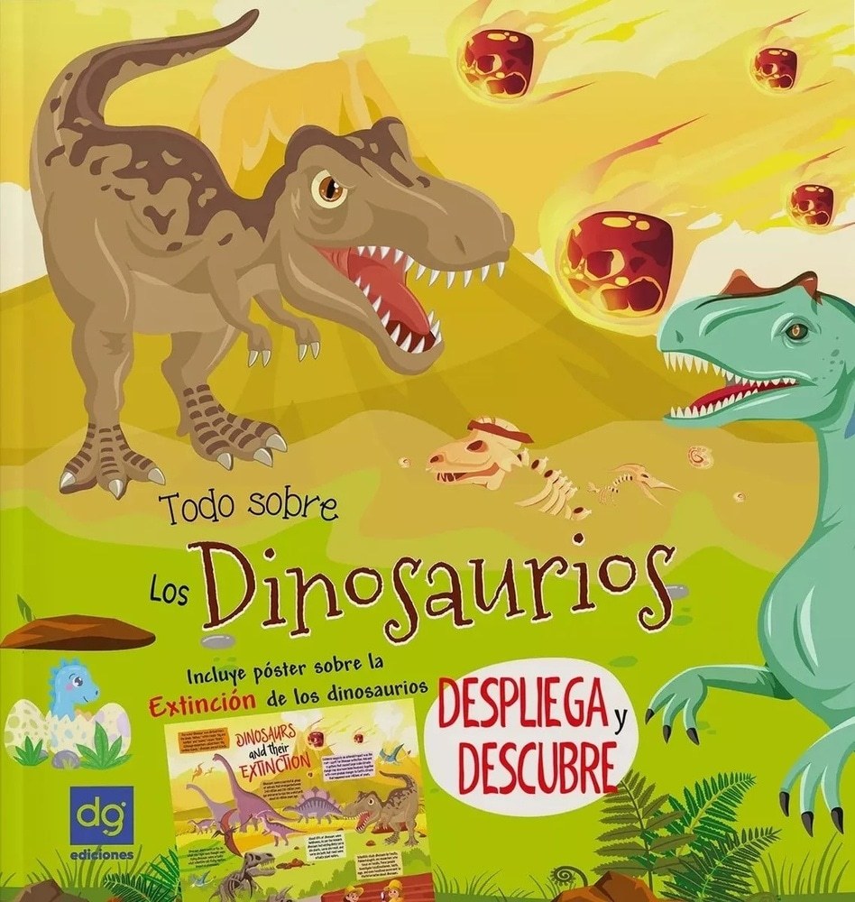 DESPLIEGA Y DESCUBRE: TODO SOBRE LOS DINOSAURIOS