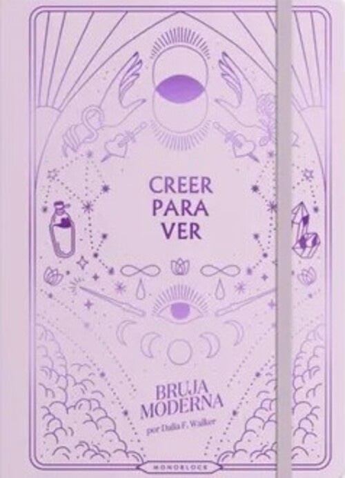 CUADERNO A5 CREER PARA VER - BRUJA MODERNA ROSA