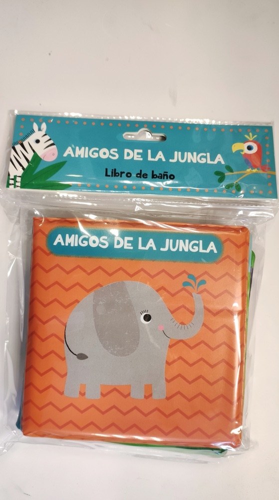 AMIGOS DE LA JUNGLA - LIBRO DE BAÑO