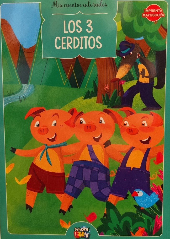 MIS CUENTOS ADORADOS LOS 3 CERDITOS