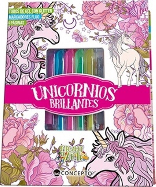 MEGAKIT DE ARTE - UNICORNIOS BRILLANTES