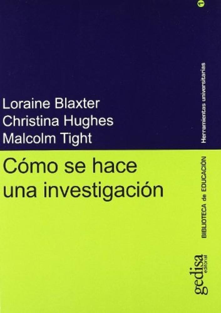 CÓMO SE HACE UNA INVESTIGACIÓN