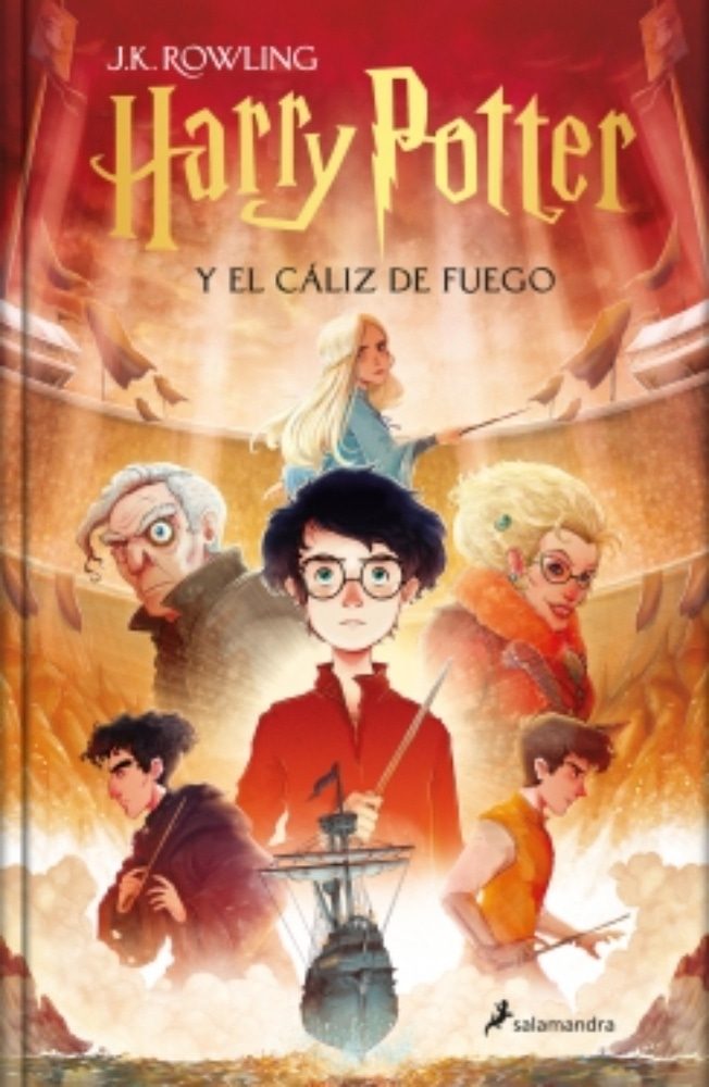 HARRY POTTER Y EL CALIZ DE FUEGO. XAVIER BONET ILUSTRACIONES