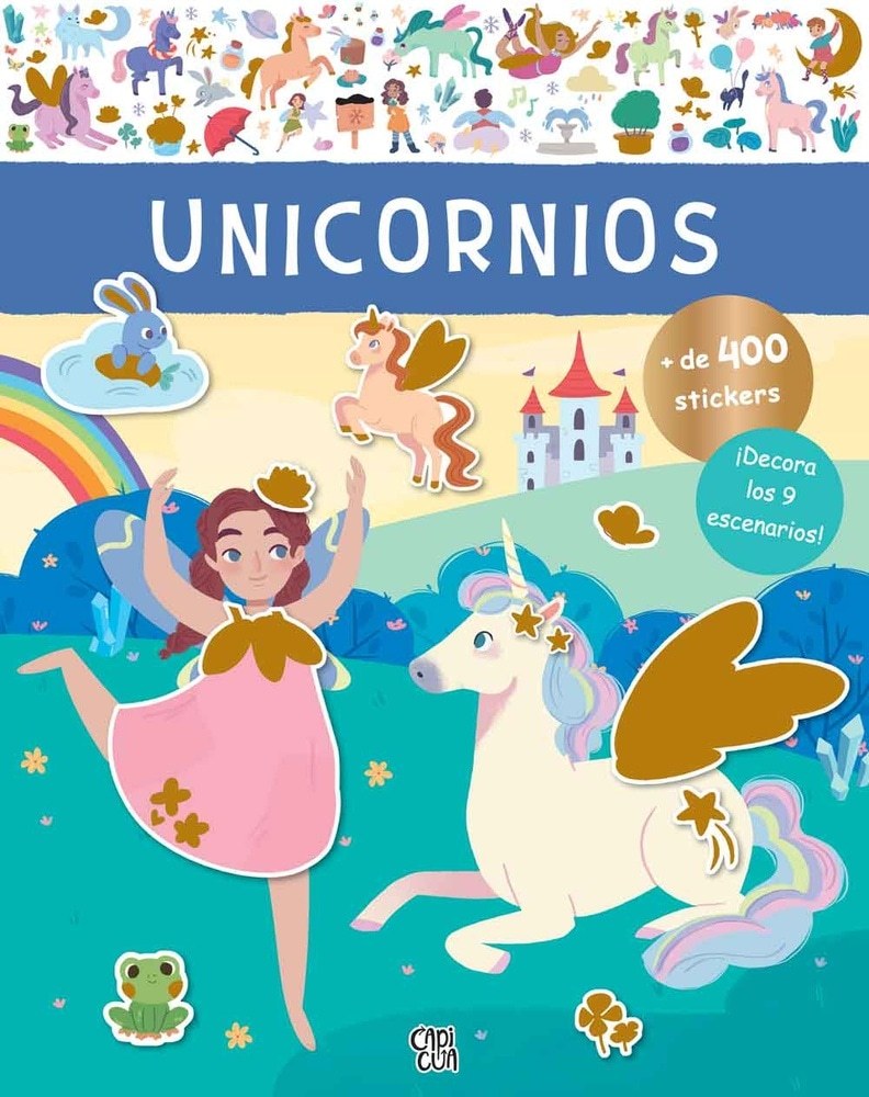 STICKERS CREATIVOS. UNICORNIOS