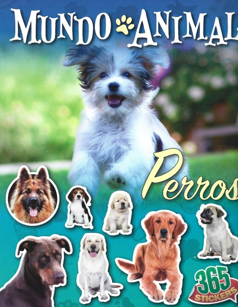 365 STICKERS - MUNDO ANIMAL PERROS