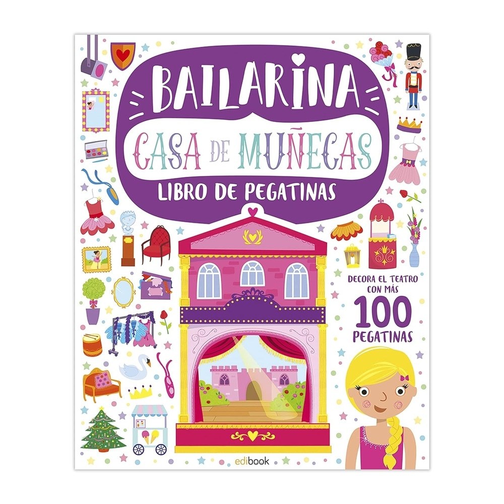 CASA DE MUÑECAS BAILARINA (LIBRO DE PEGATINAS)