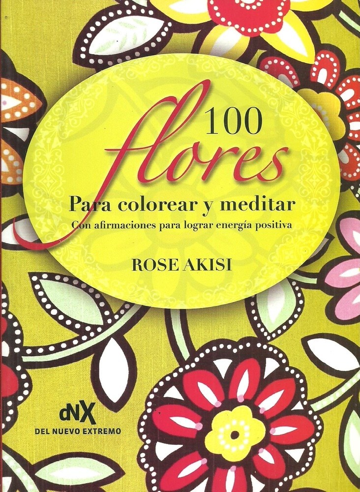 100 FLORES PARA COLOREAR