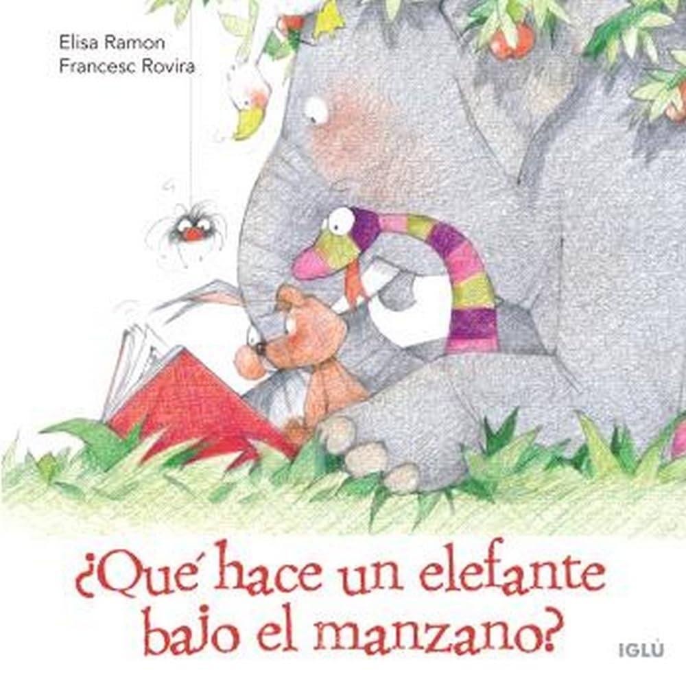 QUE HACE UN ELEFANTE BAJO EL MANZANO