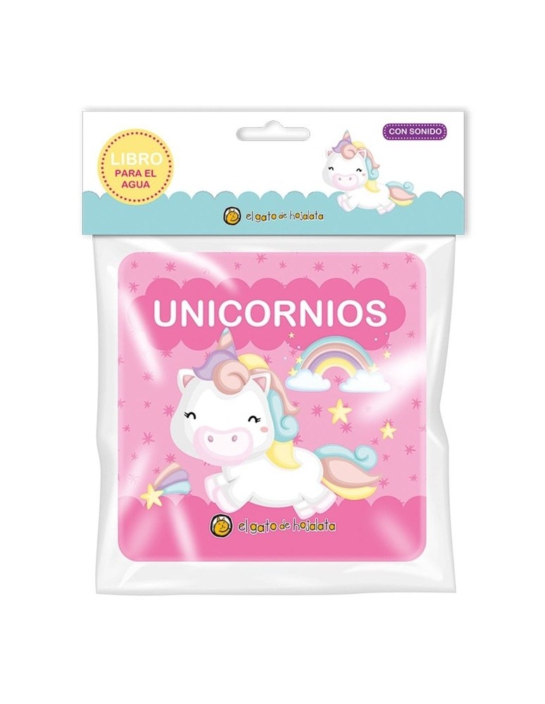 LIBROS DE BAÑO - UNICORNIOS