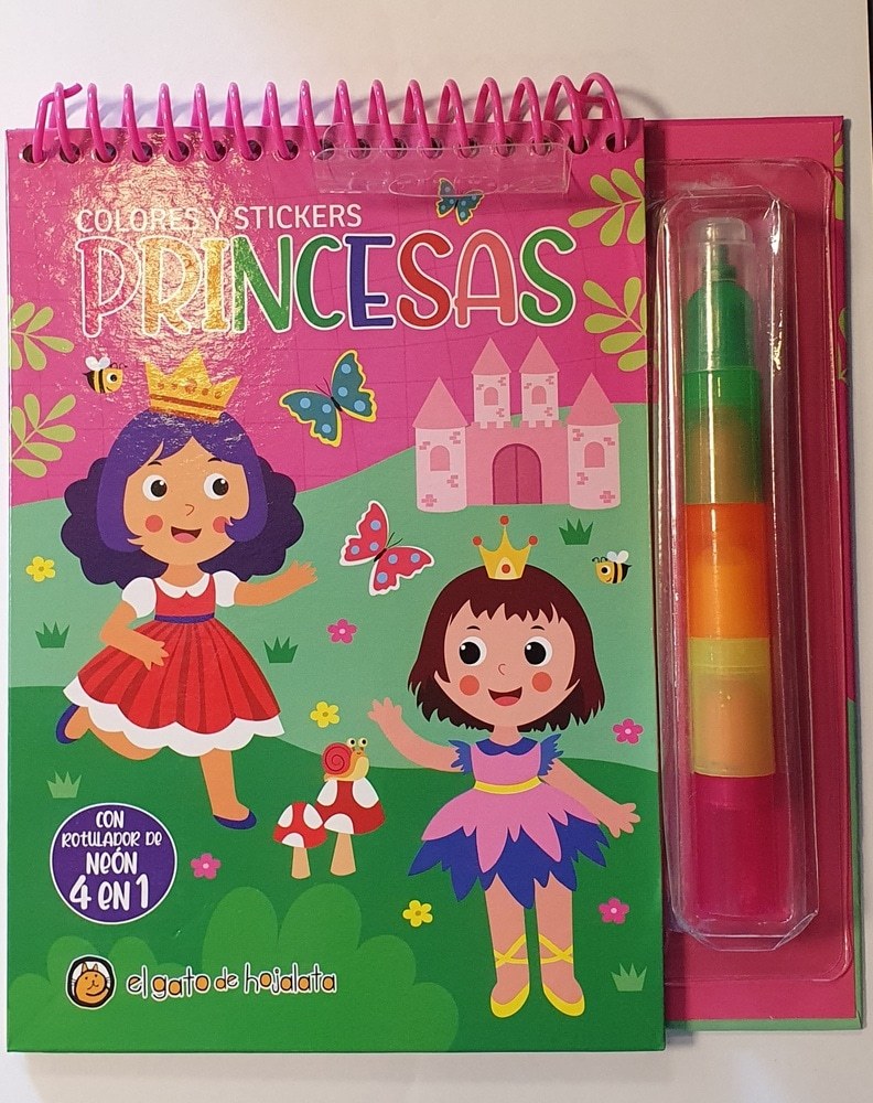 COLORES 4 EN 1. PRINCESAS