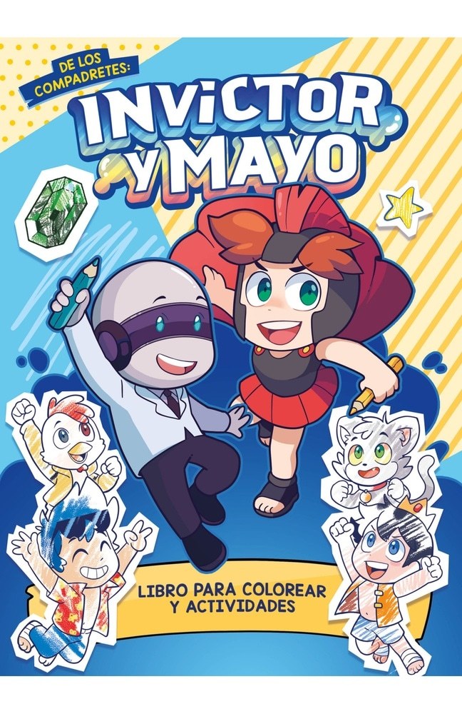 INVICTOR Y MAYO - LIBRO PARA COLOREAR Y ACTVIDADES