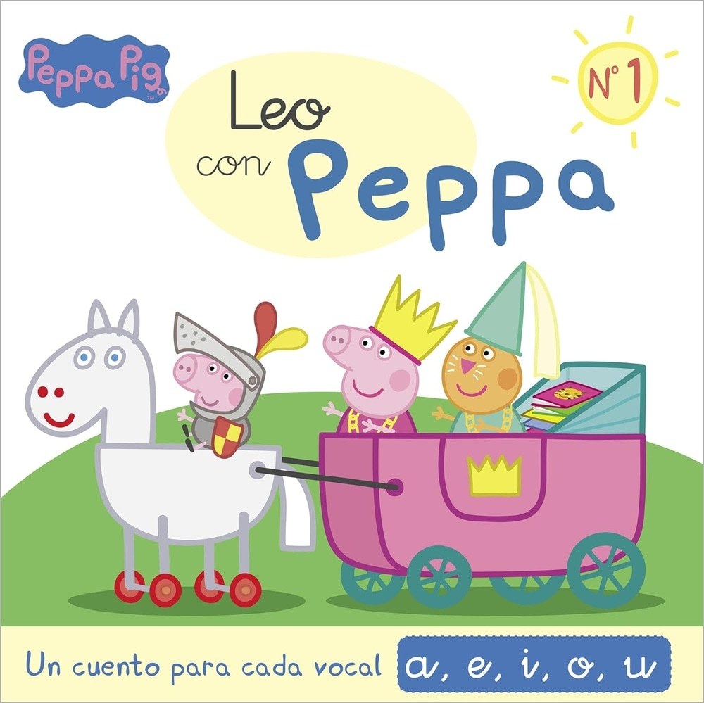LEO CON PEPPA - UN CUENTO PARA CADA VOCAL: A, E, I, O, U