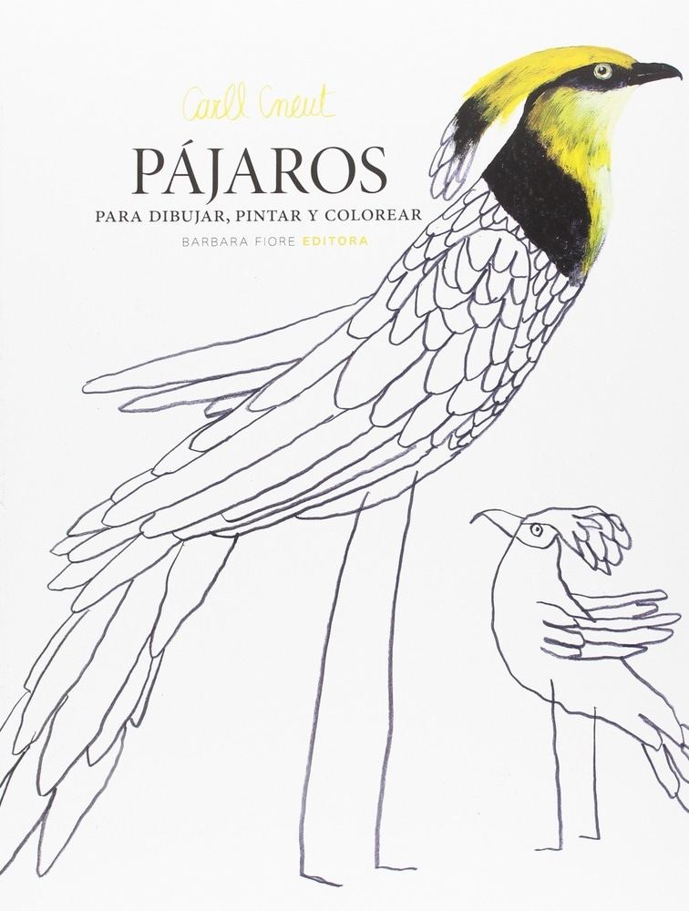 PÁJAROS - PARA DIBUJAR, PINTAR Y COLOREAR