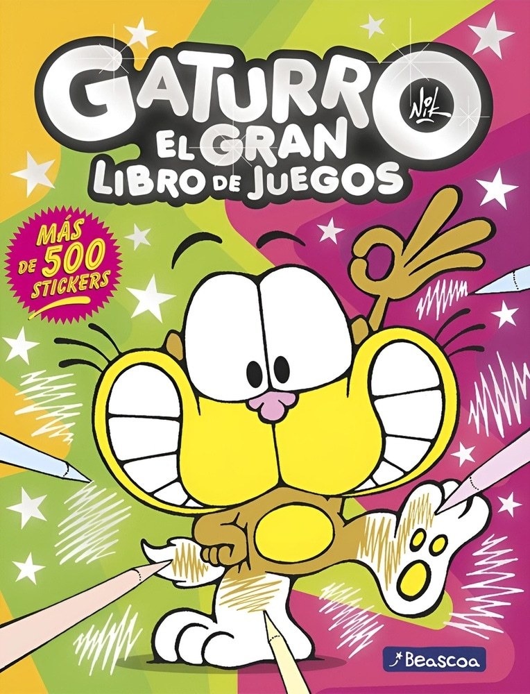 LIBRO DE STICKERS - GATURRO
