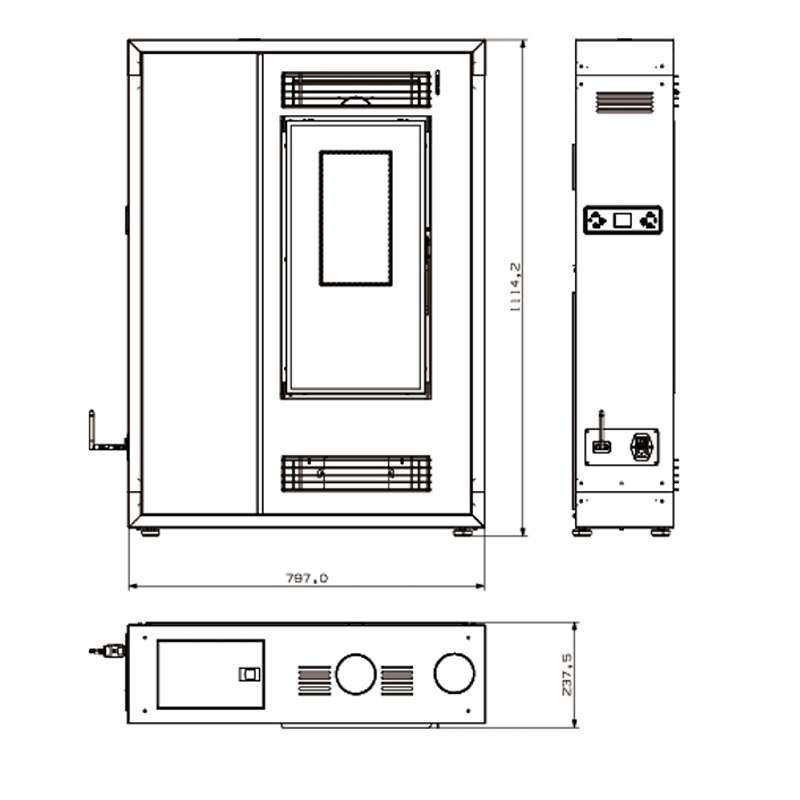 GP 8KW (Pasillo / Canalizable)
