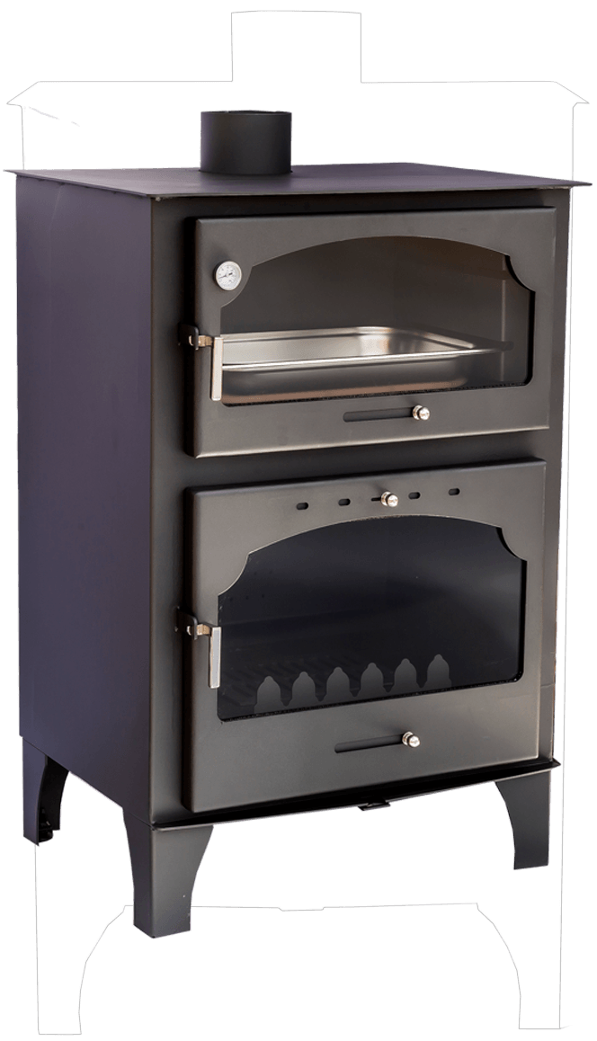 Jabalón con horno Triple combustión