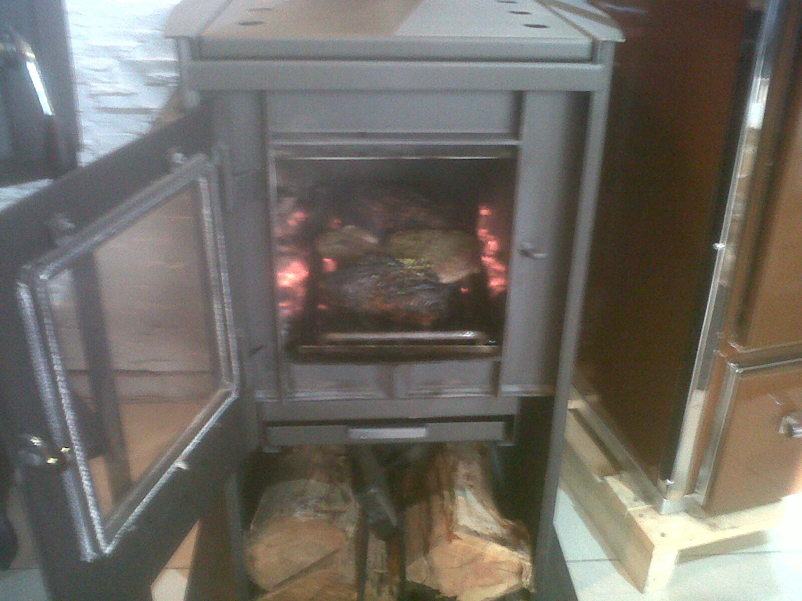 Parrilla enlozada