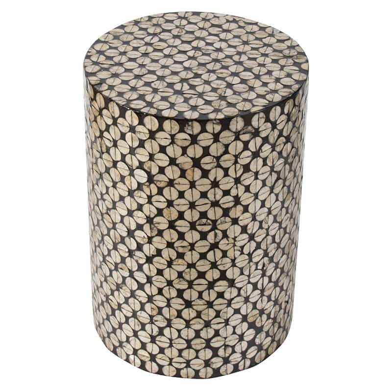 Stool Negro/Plata