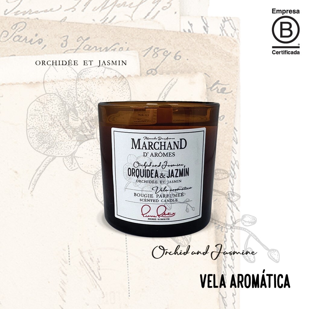 Vela Aromática MDA Orquídea & Jazmín