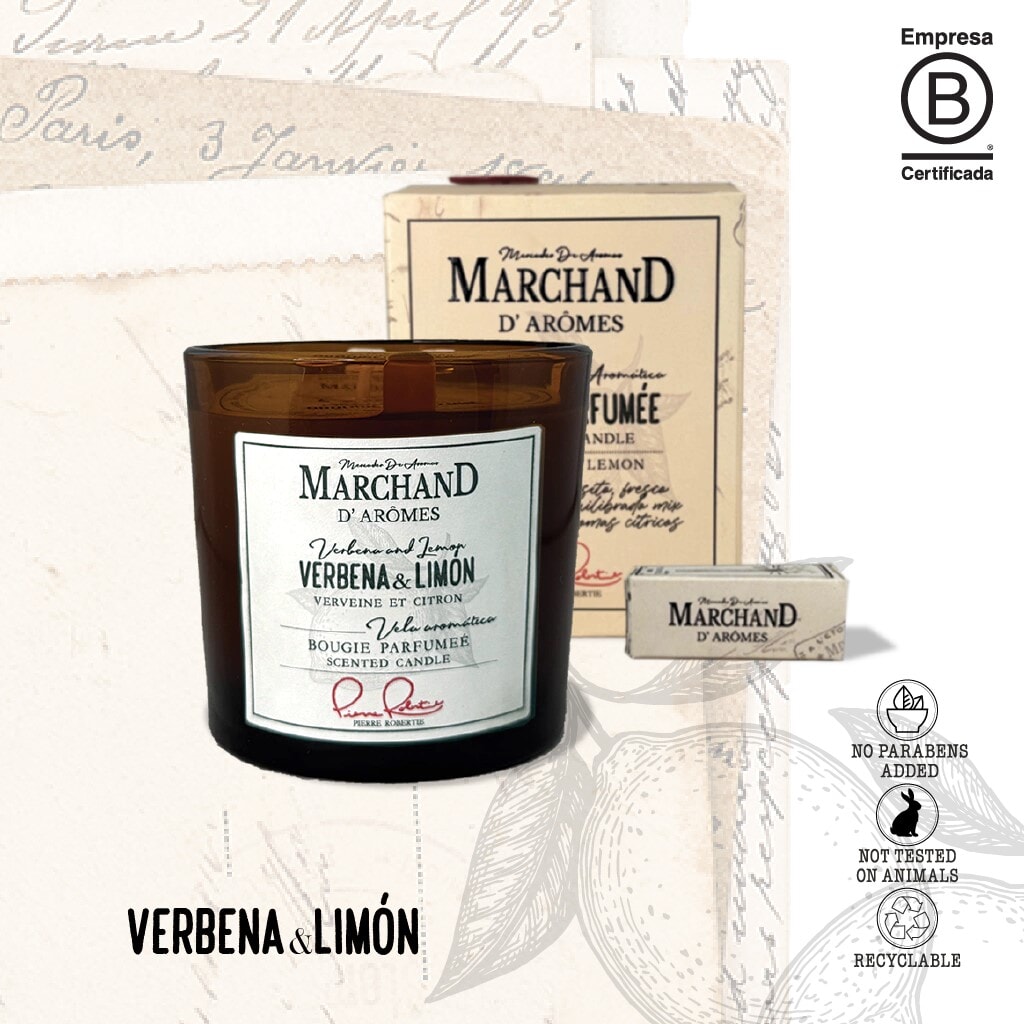 Vela Aromática MDA Verbena & Limón