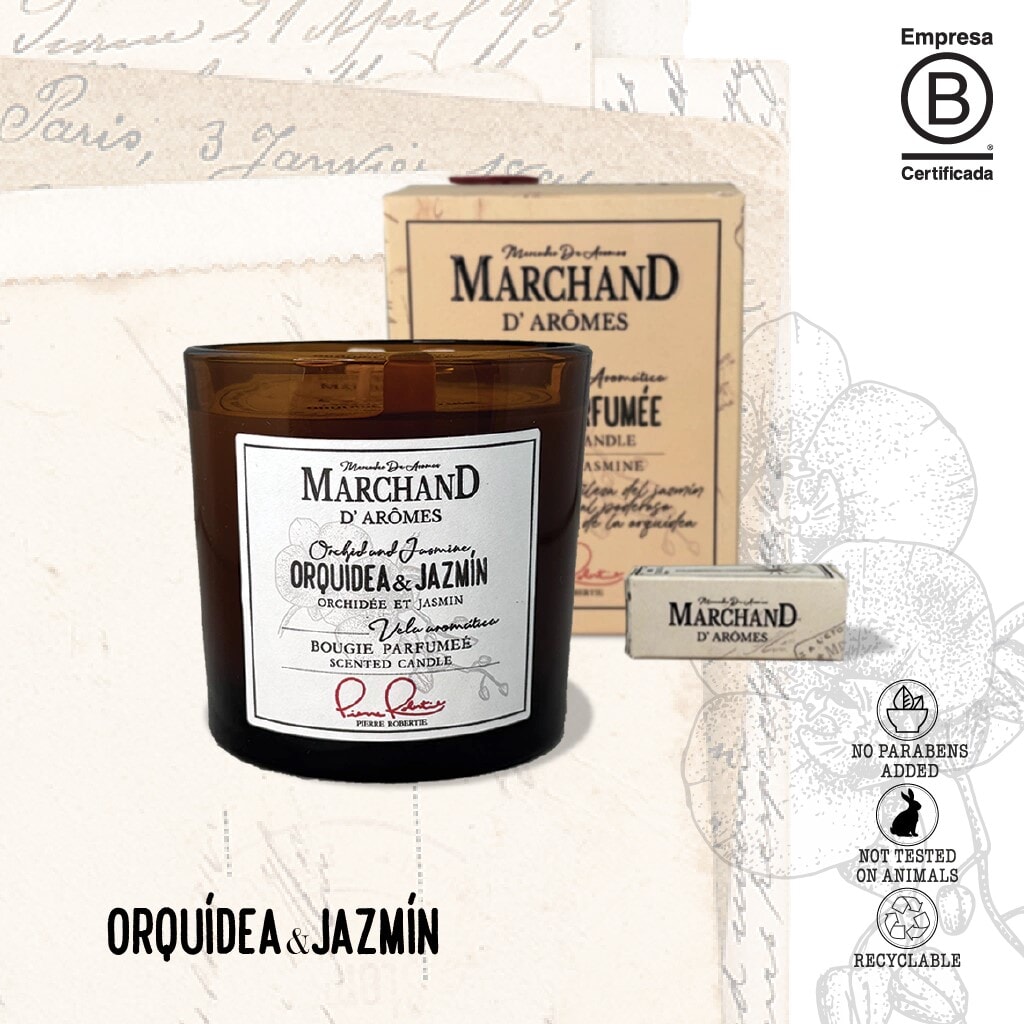 Vela Aromática MDA Orquídea & Jazmín