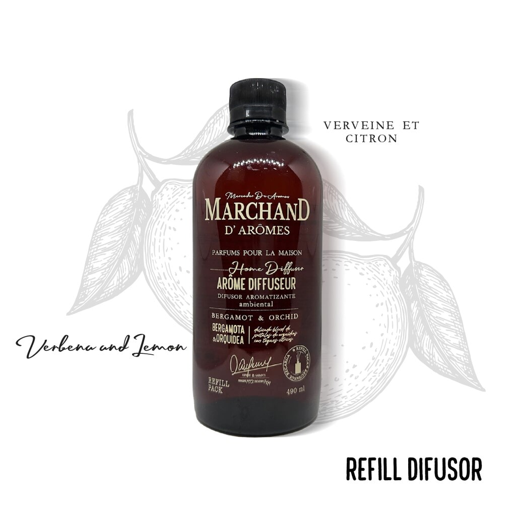 Refill Difusor de Varilla MDA Verbena & Limón