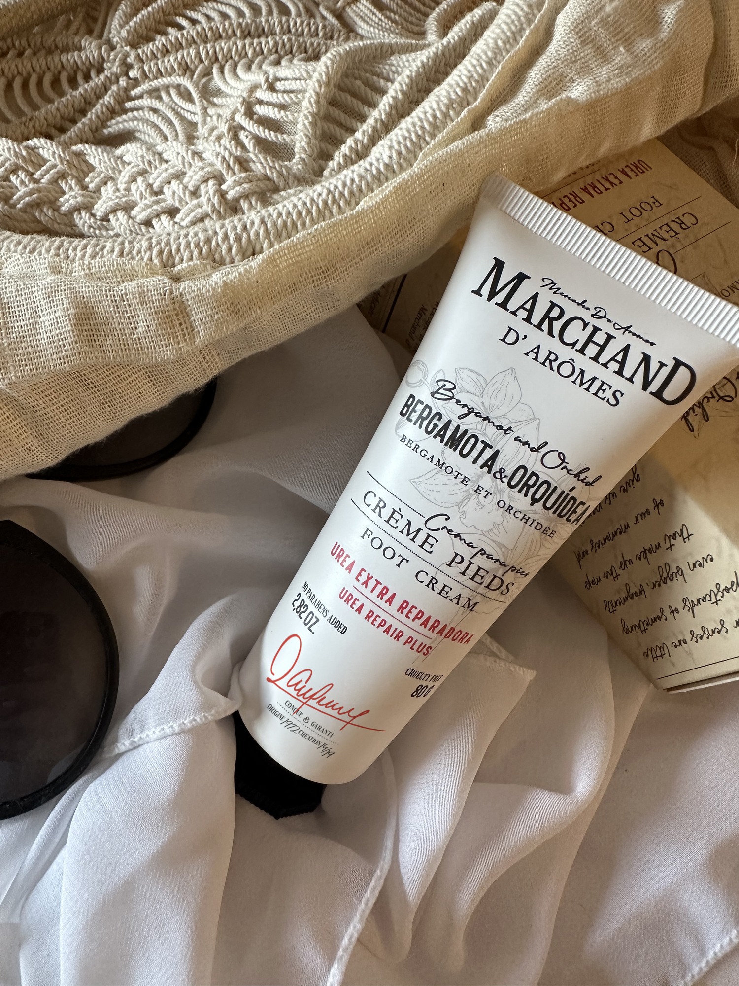 Crema para Pies MDA Castaña & Almendra con Urea Extra Reparadora