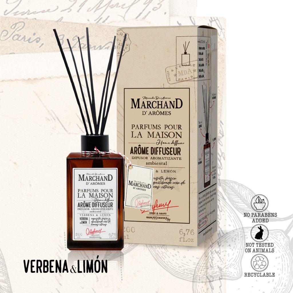 Difusor de Varilla MDA Verbena & Limón
