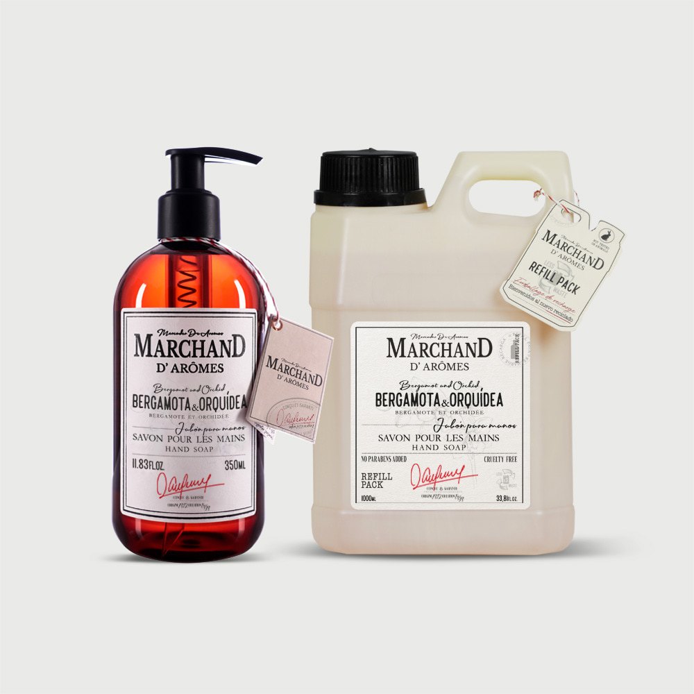 Refill Jabón Líquido mda Bergamota & Orquídea