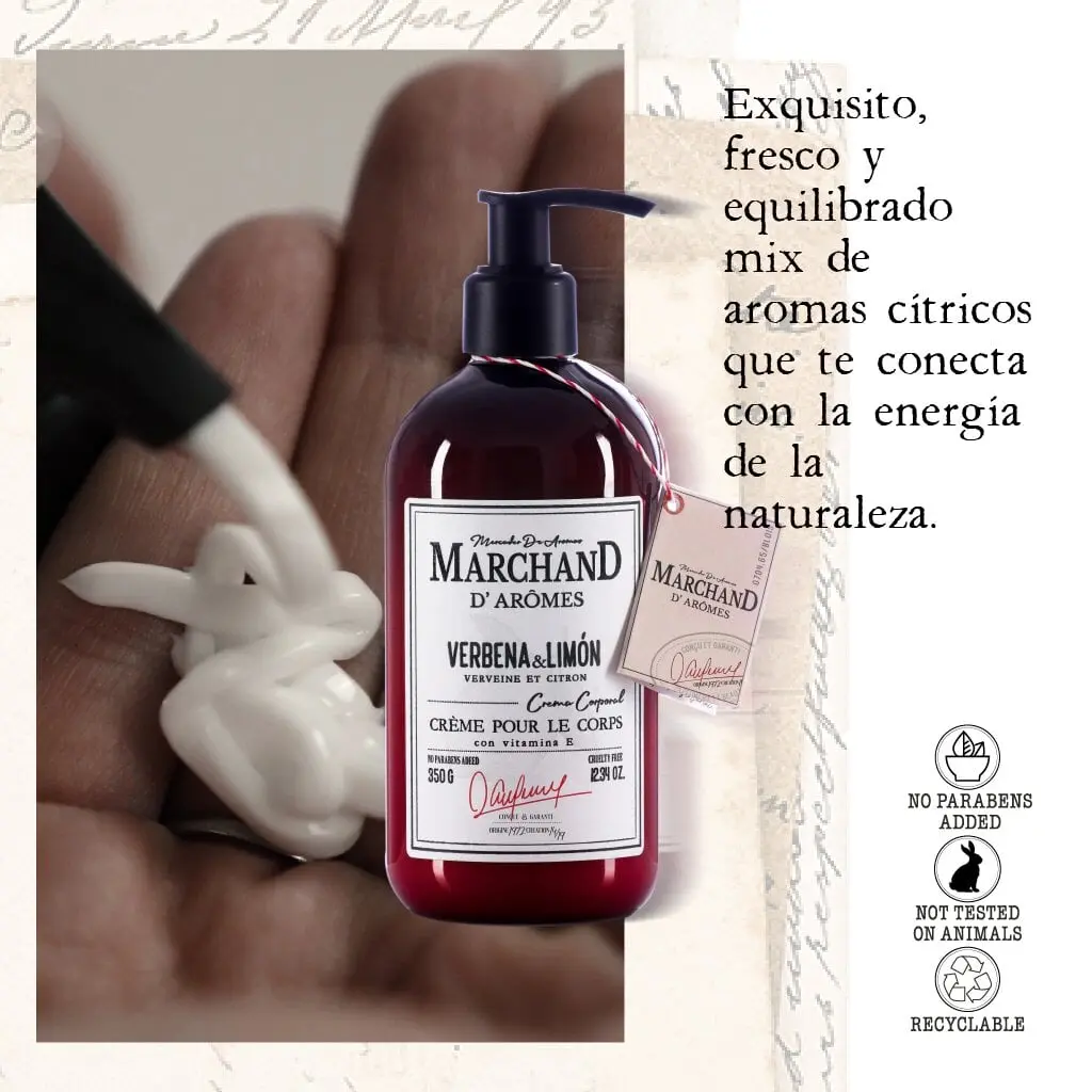 Body Lotion MDA Verbena & Limón con Vitamina E