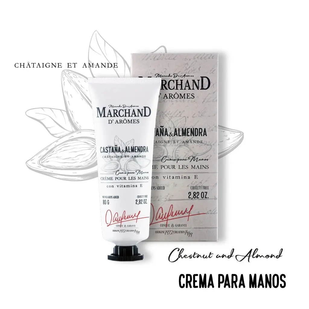 Crema de Manos MDA Castaña & Almendra con Vitamina E