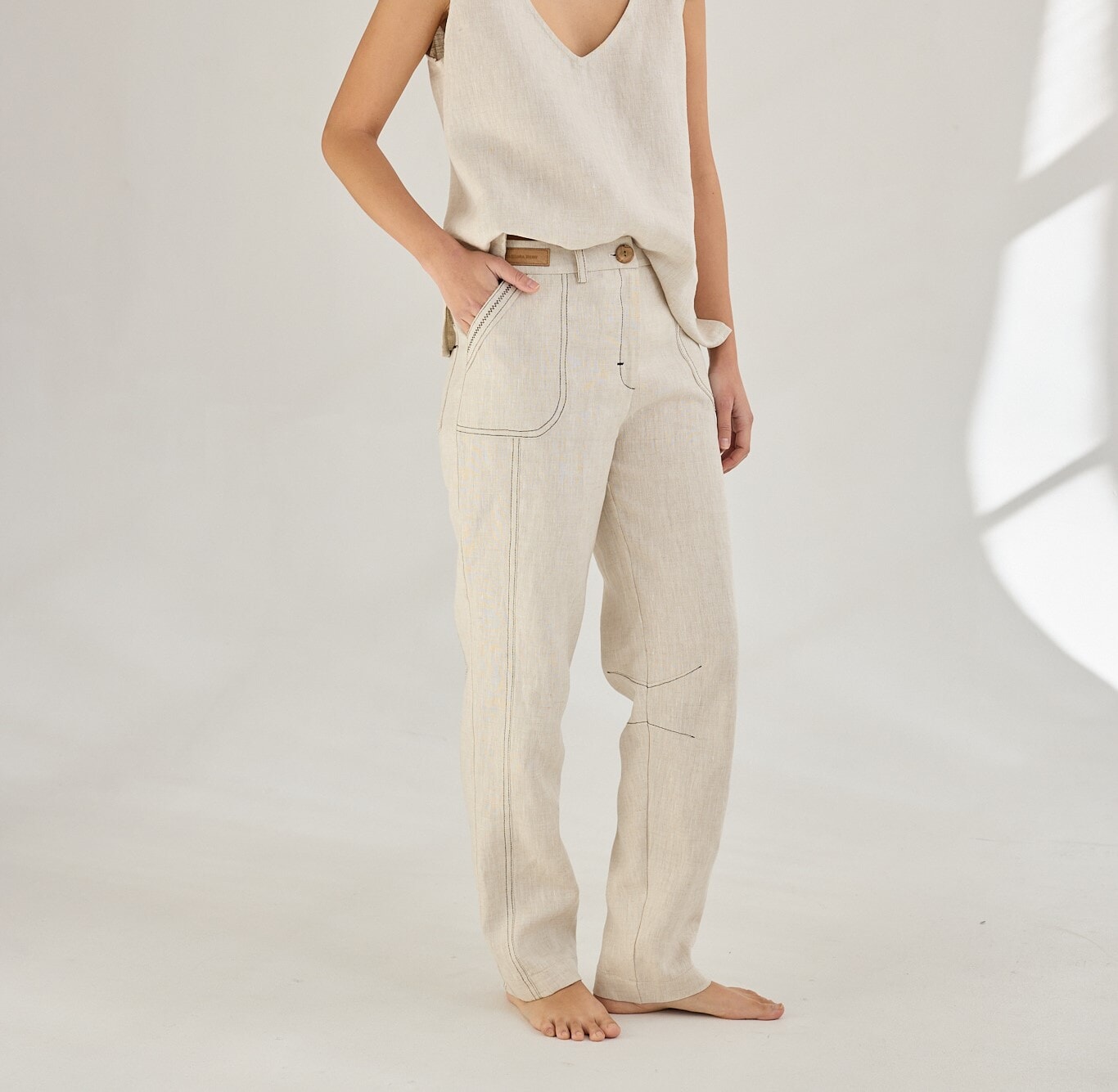 PANTALON CIGARETTE VAIKA