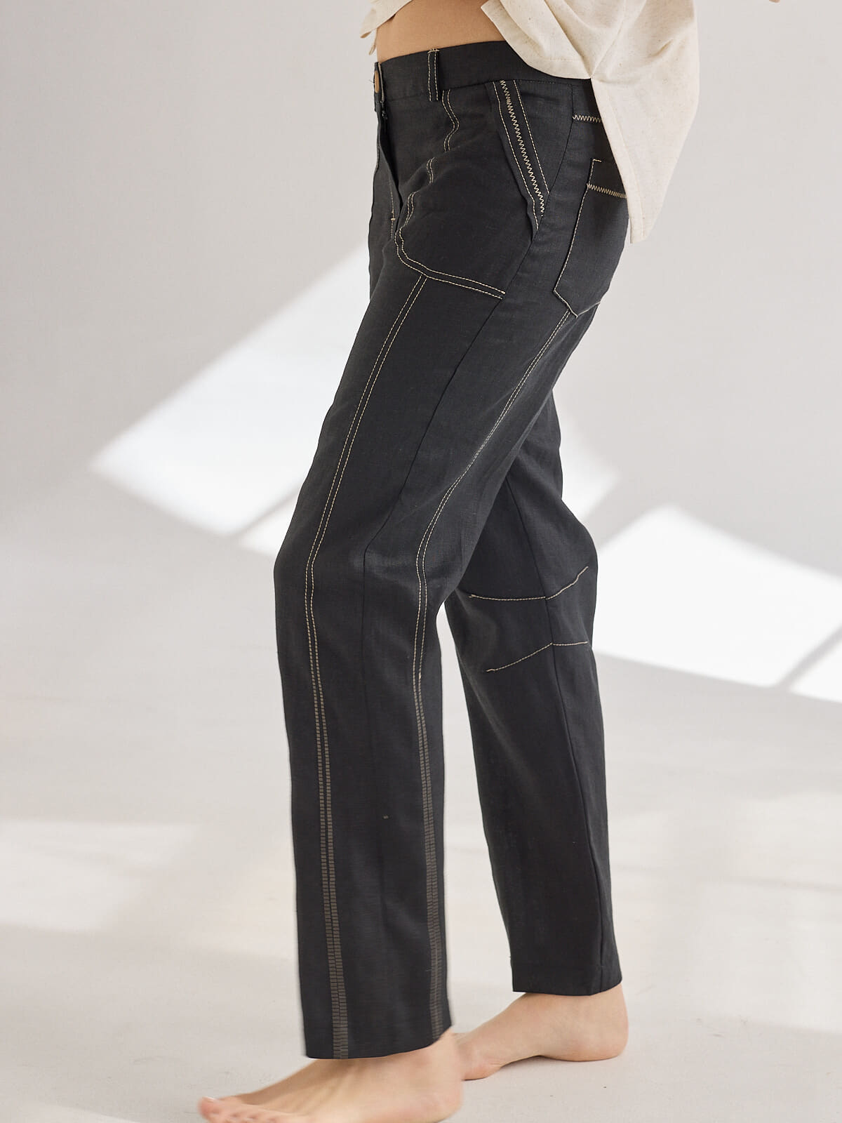 PANTALON CIGARETTE VAIKA