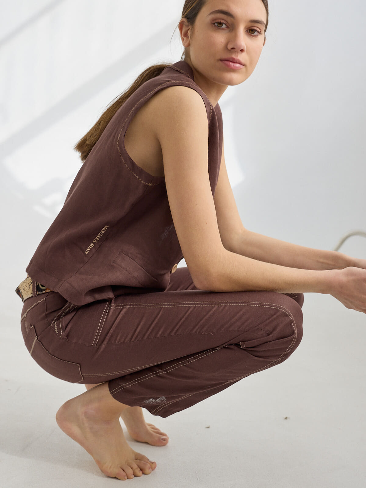 PANTALON CIGARETTE VAIKA
