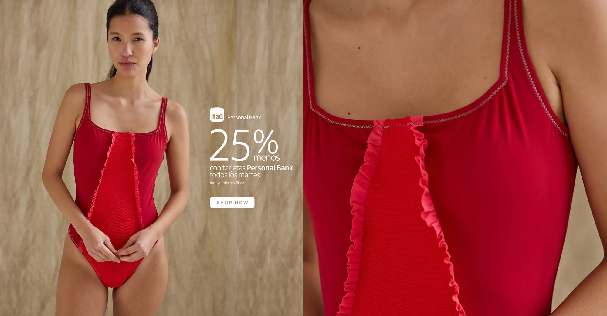Martes Itaú 25% OFF