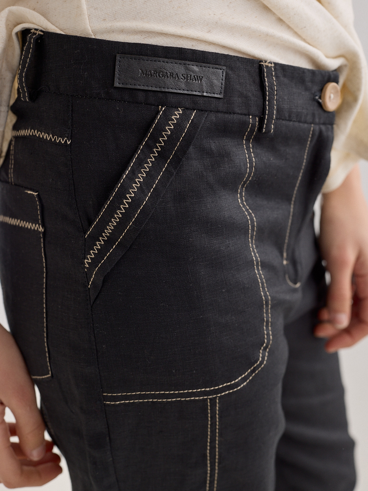 PANTALON CIGARETTE VAIKA
