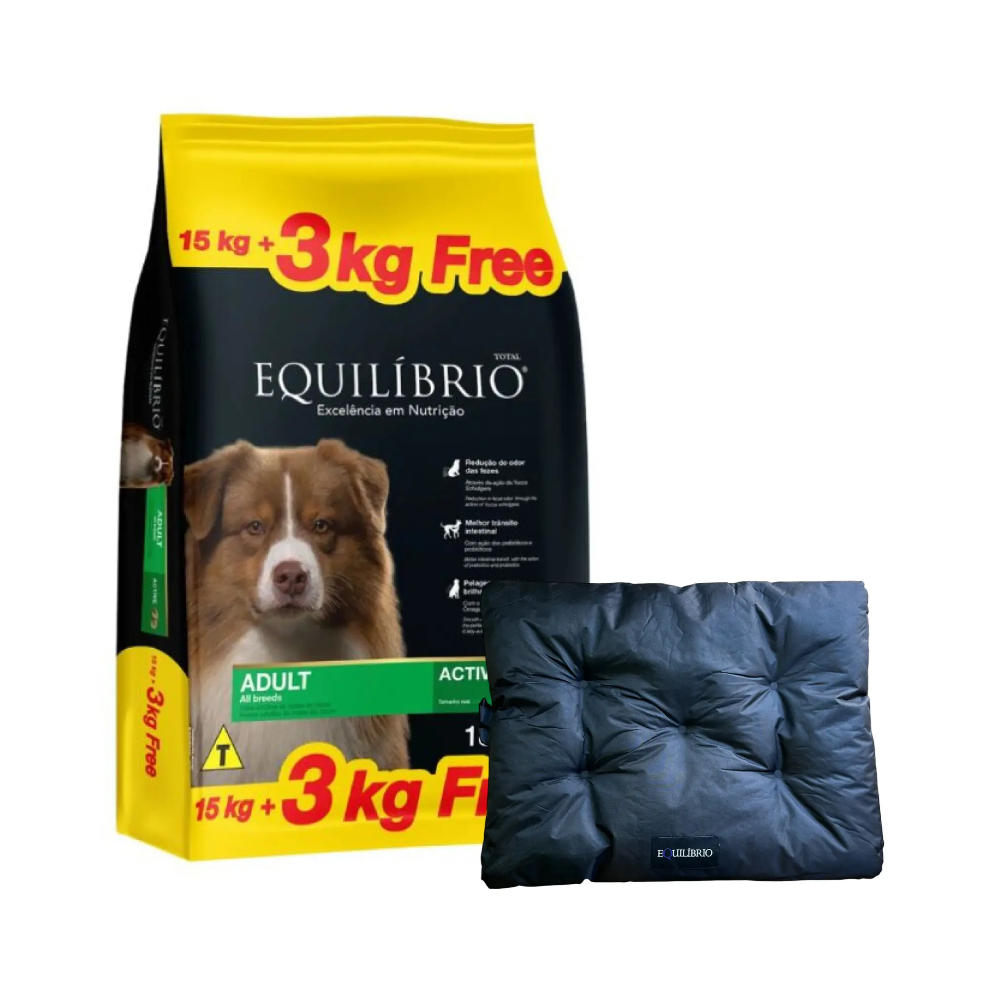 Equilibrio Adulto All Breeds 15+3kg + REGALO!