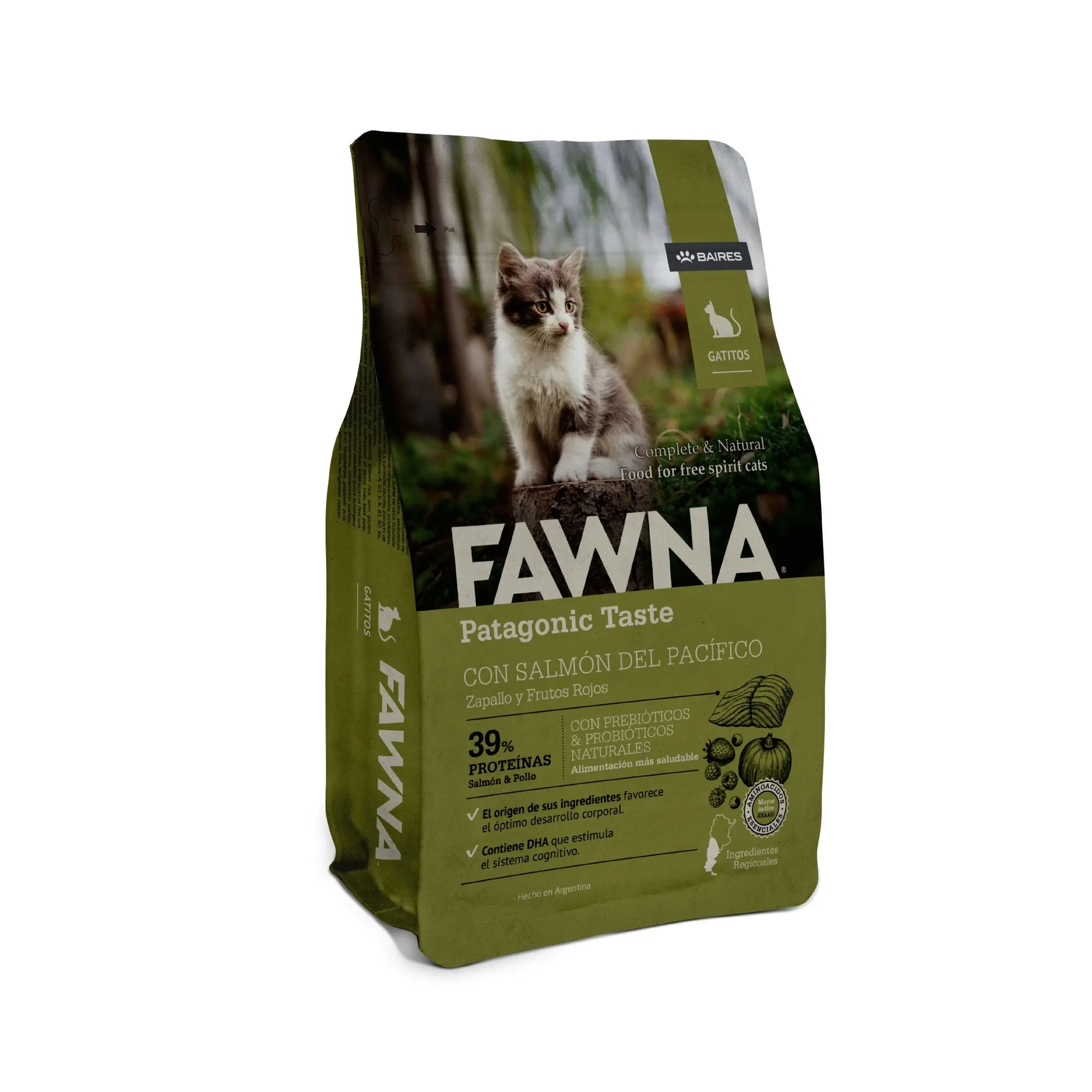 Fawna Patagonic Taste Gato Kitten Salmon 3kg