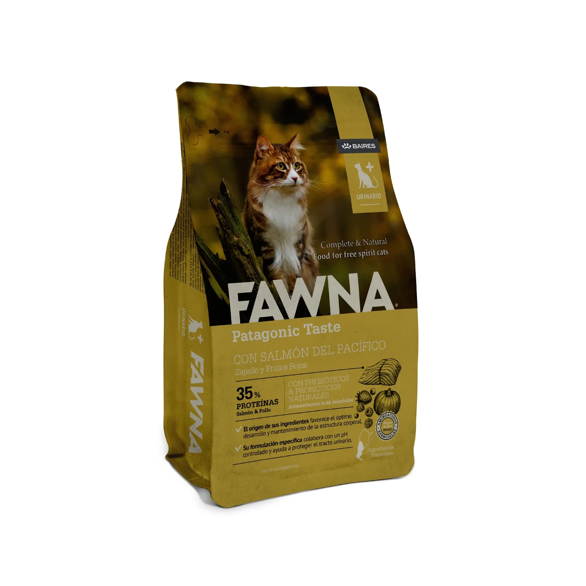 Fawna Patagonic Taste Gato Urinario Salmon 3kg