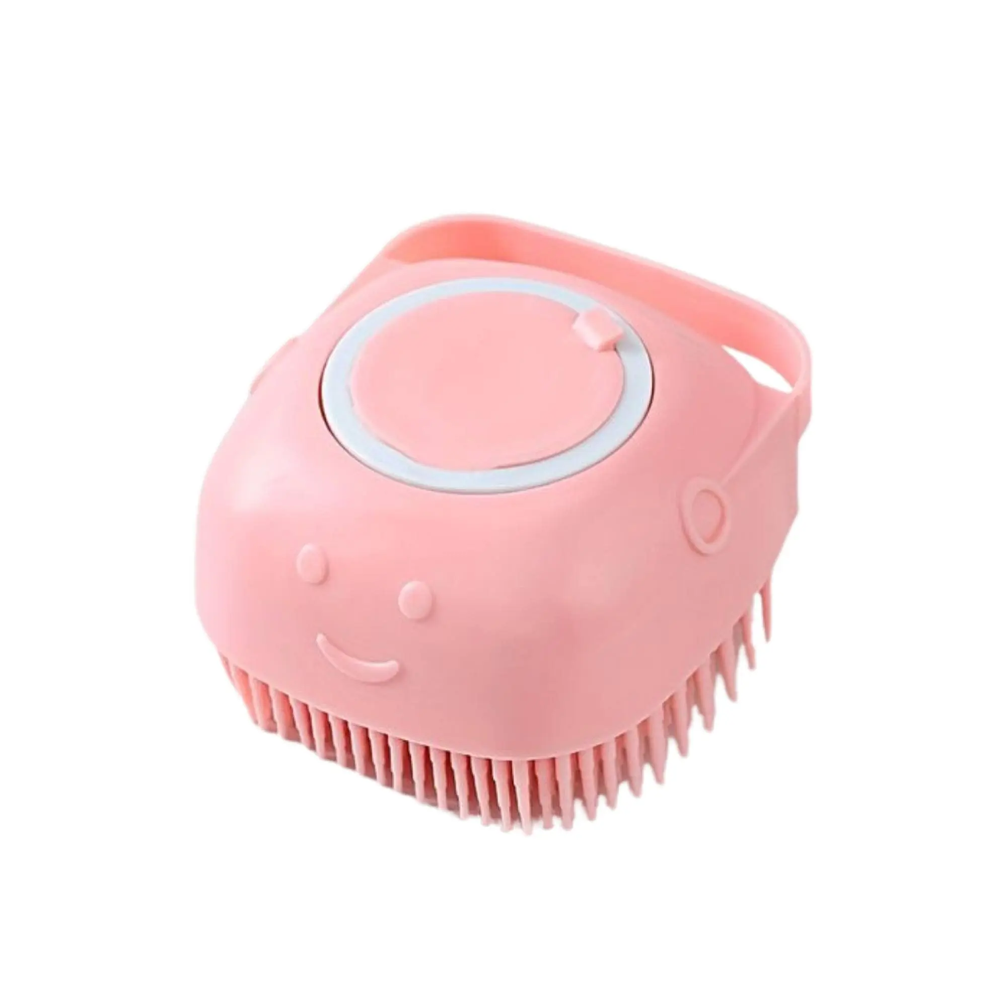 Masajeador con dispensador para shampoo