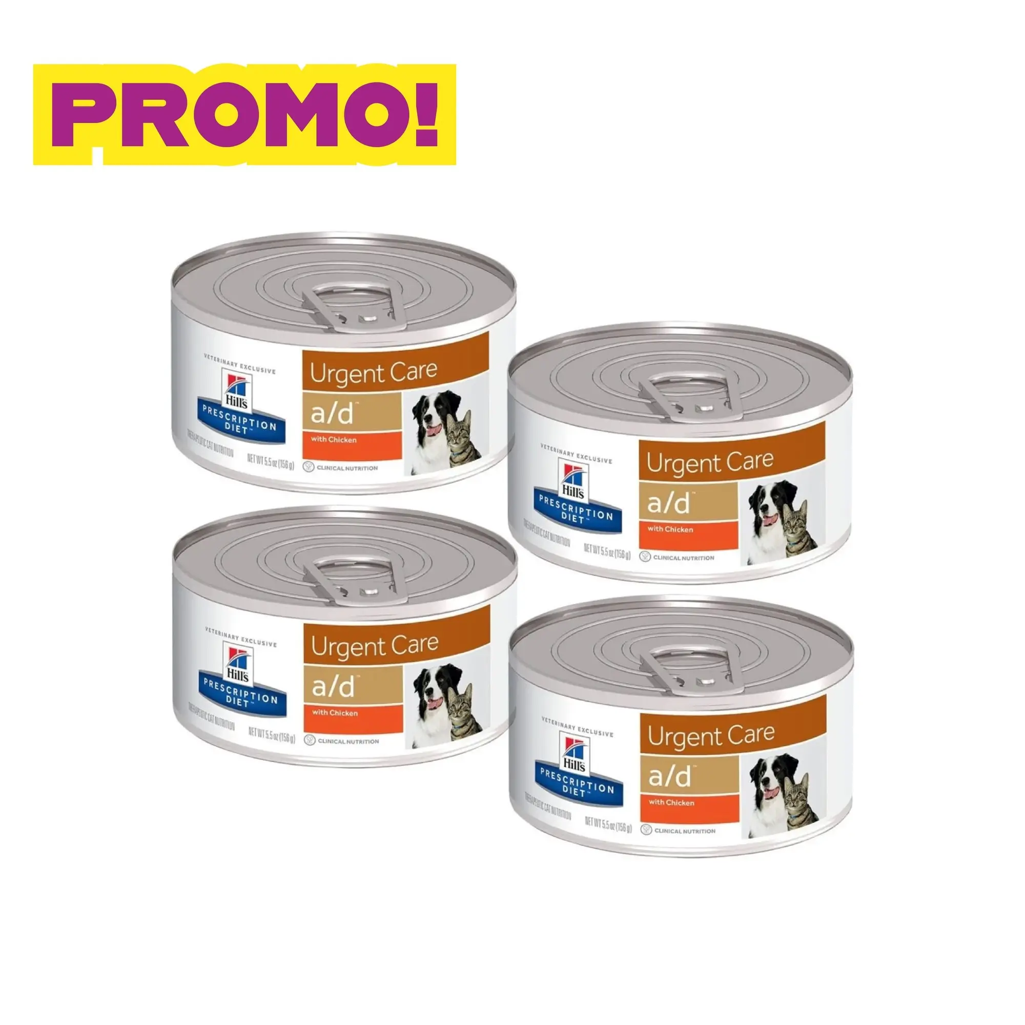 Hills Pate A/D x 156g x 4 Unidades