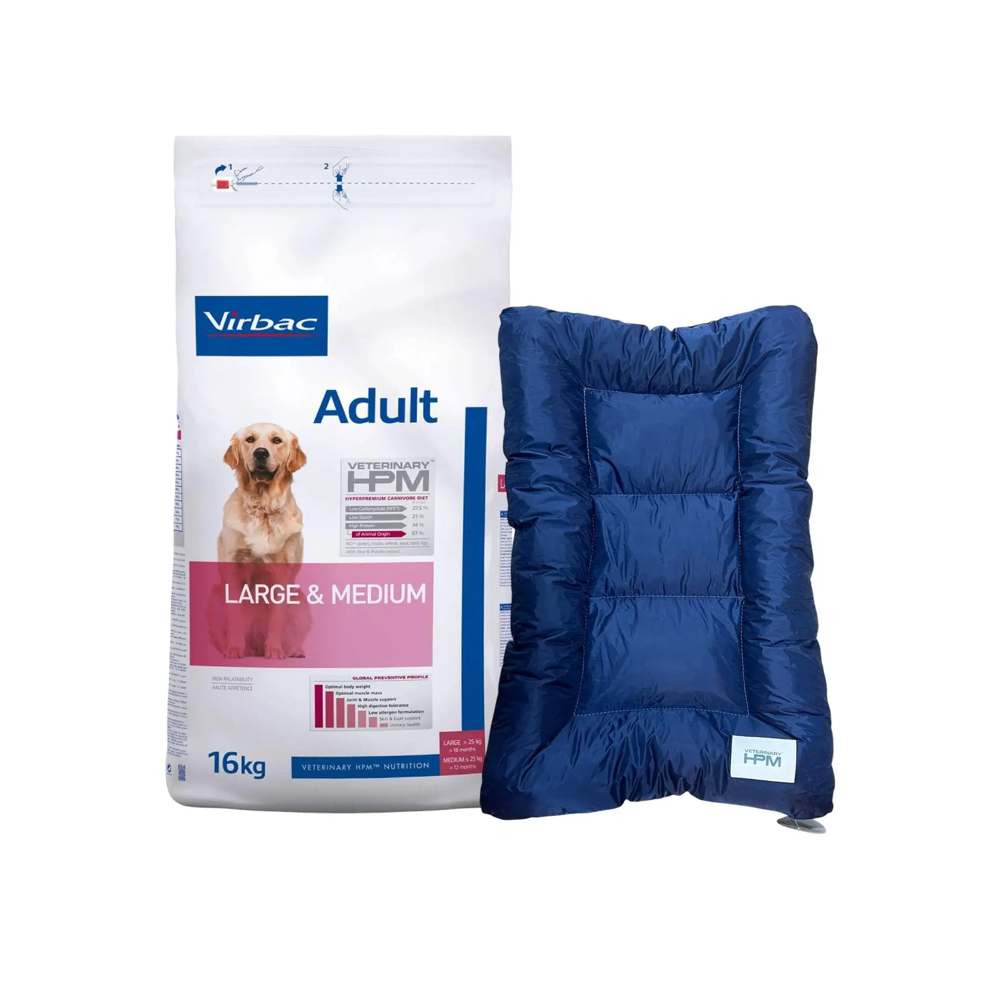 HPM Dog Adulto Razas Medianas y Grandes 12kg
