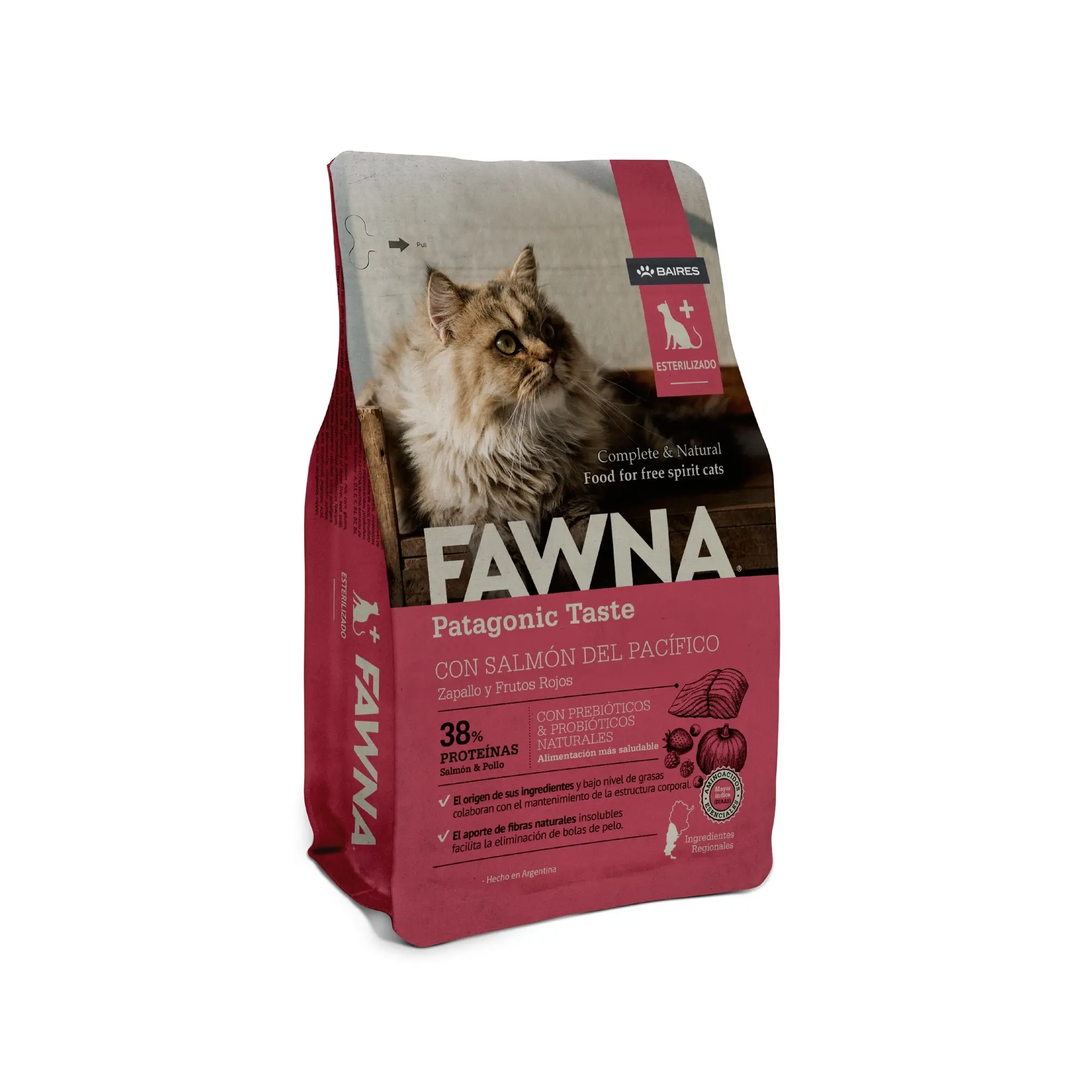 Fawna Patagonic Taste Gato Castrado Salmon 3kg