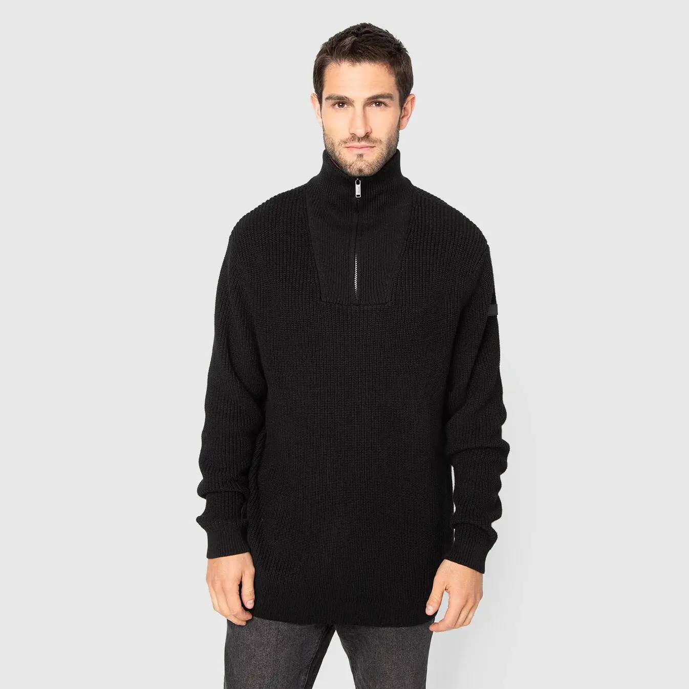 Chaleco half zipper