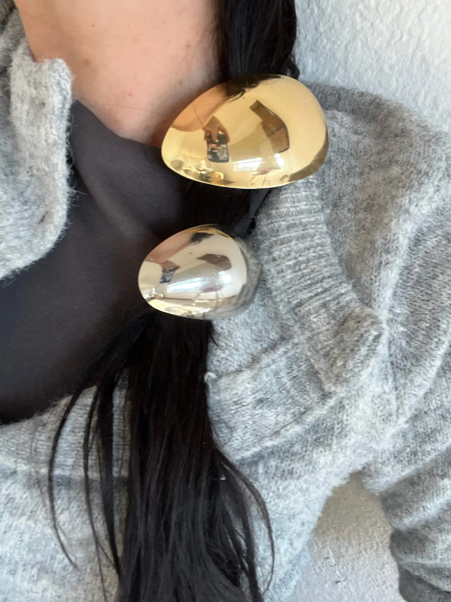 Goma de Pelo Nina - Dorado